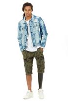 Raw Edge Dylan Denim Mens Jacket | Famous Blues | Size Small | True Religion