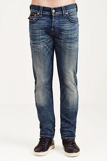 Rocco Skinny Mens Jean | Dusty Rider | Size 42 | True Religion