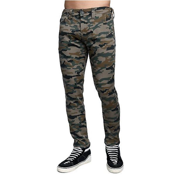 Mens Finn Runner Pant | Camo Print | Size 28 | True Religion