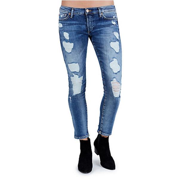 Liv Ripped Boyfriend Womens Jean | Cobalt Blue | Size 25 | True Religion