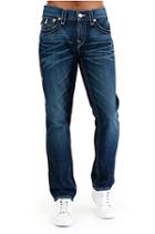 Dark Wash W/flap Mens Skinny Jean | Indigo Heavens | Size 28 | True Religion