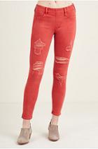 Runway Crop Womens Legging | Ruby Red | Size Xx Small | True Religion