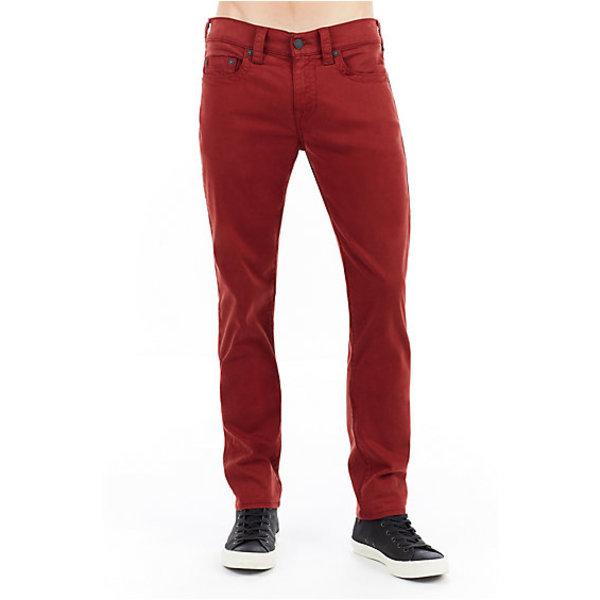Mens Sateen Rocco Skinny Pant | Burgundy | Size 28 | True Religion