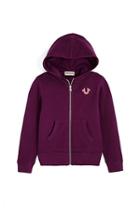 Marled Buddha Toddler/little Kids Hoodie | Amethyst | Size 2t | True Religion