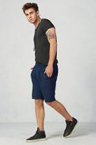 True Religion Pride Cut Off Mens Short - Midnight