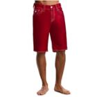 Mens Board Short With Contrast Big T | Ruby Red | Size 29 | True Religion