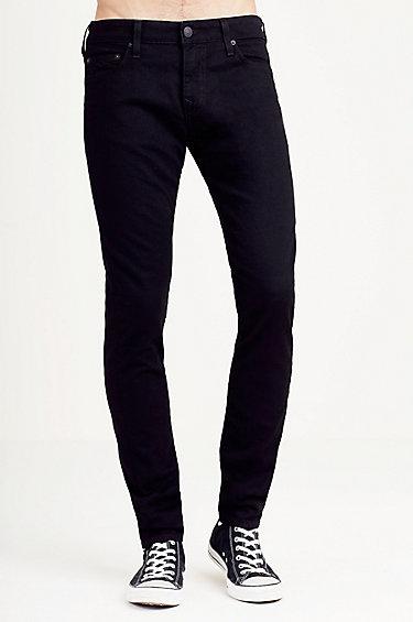 True Religion Tony Skinny Mens Jean - Midnight Black