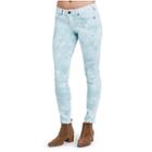 Halle Mid Rise Super Skinny Womens Jean | Baby Blue | Size 24 | True Religion