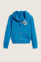 Puff Pins Kids Hoodie | Agave | Size X Small | True Religion
