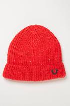 True Religion Cashmere Blend Sequin Watchcap - True Red