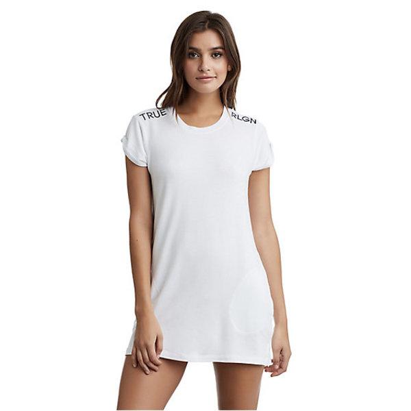 Womens T Shirt Dress | White | Size Small | True Religion