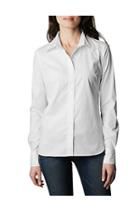 True Religion Fitted Button Down Womens Shirt - White
