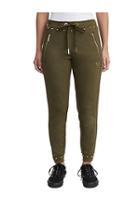 Womens Jogger W Studs | Military Green | Size X Small | True Religion