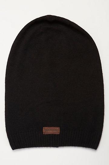 True Religion Slouchy Beanie - Black