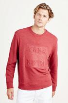 True Religion Double Knit Mens Sweatshirt - Vintage Red