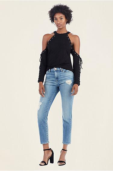 Colette Skinny Womens Jean | Waterfall Ridge | Size 26 | True Religion