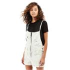 Womens Paint Splatter Shortall | Cream | Size X Small | True Religion