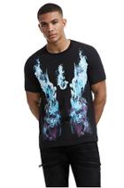 Mens Fire Panther Tee | Black | Size Small | True Religion