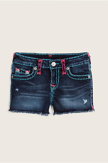 Raw Edge Toddler/little Kids Short | Circuit | Size 2t | True Religion