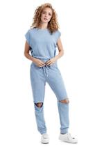 Crop Slit Active Womens Top | Monsoon | Size X Small | True Religion