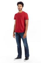 Mens Embossed Logo Tee | Ruby Red | Size X Small | True Religion