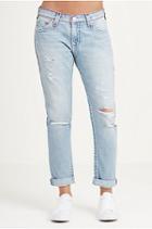 Audrey Ripped Slim Boyfriend Super T Womens Jean | Rare Find | Size 23 | True Religion