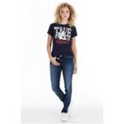 Women's Curvy Skinny Fit Jean | Etxd Deepest Indigo | Size 27 | True Religion