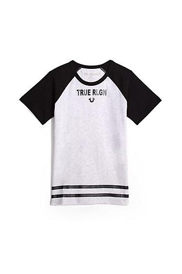 Toddler/big Kids Branded Logo Tee | White/heather | Size 2t | True Religion