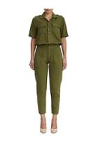 Womens Utility Jumpsuit | Moss | Size X Small | True Religion