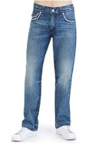Men's Straight Fit Natural Stitch Jean | Country Lake | Size 36 | True Religion