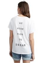 Womens Dreamers Graphic Tee | White | Size X Small | True Religion