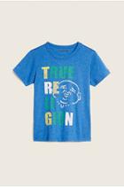 Toddler/little Kids Buddha Pop Tee | Bright Blue | Size 3t | True Religion