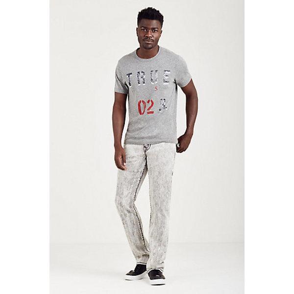 Ricky Straight Super T Mens Jean | Granite Reef | Size 30 | True Religion