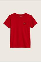 Branded Logo Kids Tee | Red | Size X Large | True Religion