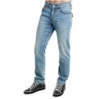 Mens Stretch Super T Ricky Straight Jean W/ Flap | Moody Blue | Size 28 | True Religion