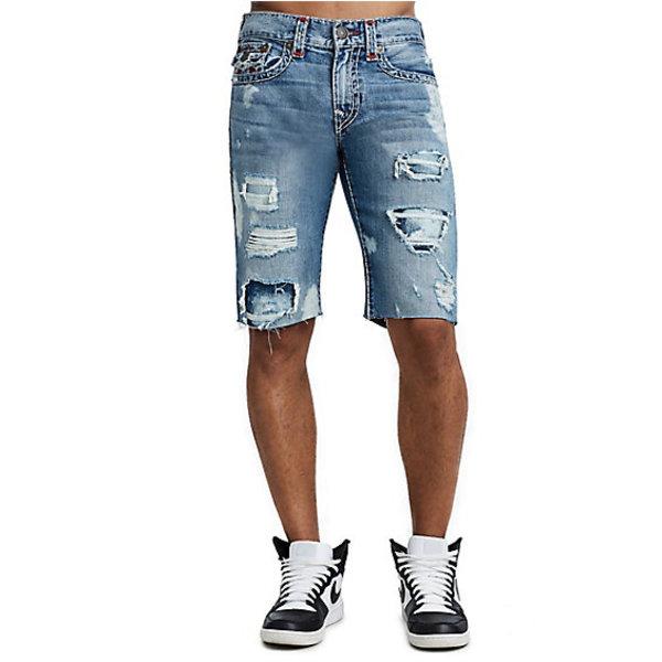 Ricky Flap Super T Mens Short | Marshland | Size 28 | True Religion