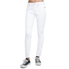 Women's Curvy Fit Crystal Pocket Jean | Optic White | Size 38 | True Religion