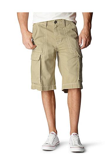 True Religion Isaac Overdye Mens Cargo Short - Straw