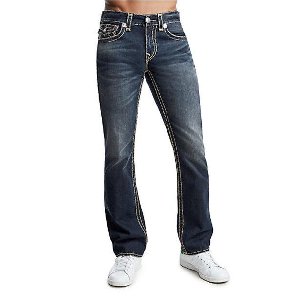 Men's Straight Fit Super T Jean | Indigo Sand | Size 30 | True Religion