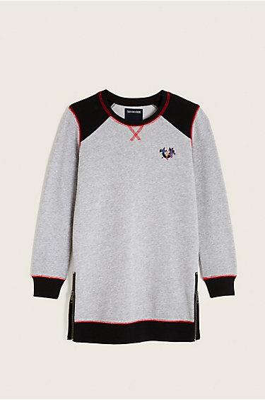 Sweatshirt Dress | Heather Grey  | Size 2t | True Religion