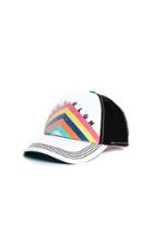 Youth Rainbow Caviar Cap | White  | True Religion