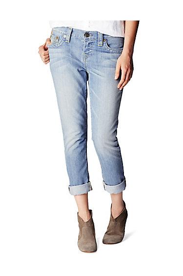 True Religion Brianna Core Boyfriend Jean - Silverlake