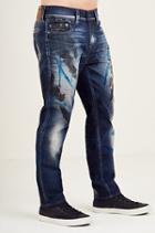 Rocco Slim Paint Splatter Mens Jean | Loft Edge | Size 28 | True Religion