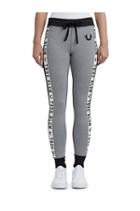 Women's Side Panel Skinny Legging | Heather Grey | Size X Small | True Religion