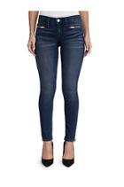 Womens Zip Ankle Super Skinny Jean | Into The Night | Size 23 | True Religion