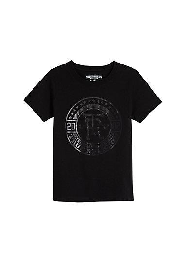 Drop Down Tee | Black | Size 2t | True Religion