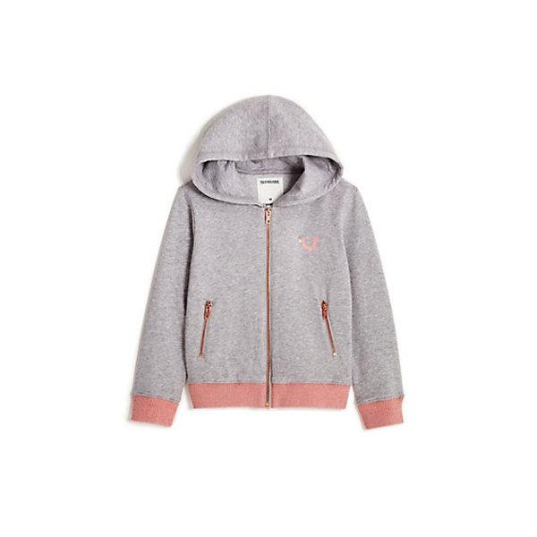 Toddler/little Kids Horseshoe Sweatshirt | Heather Grey | Size 2t | True Religion