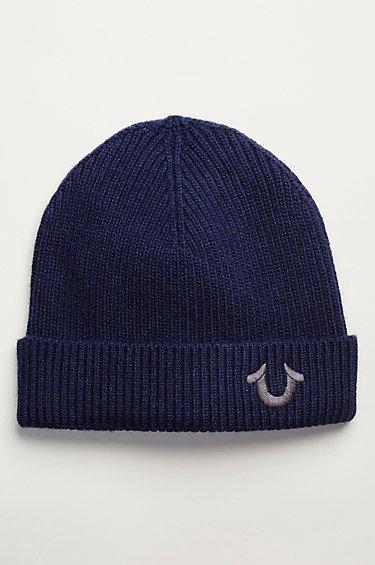 True Religion Cashmere Blend Watchcap - Navy