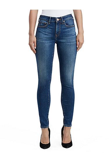 Jennie Pin Tuck Womens Jean | Slinky Indigo | Size 36 | True Religion