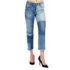 Stove Pipe Deconstructed Straight Womens Jean | Mykonos | Size 24 | True Religion